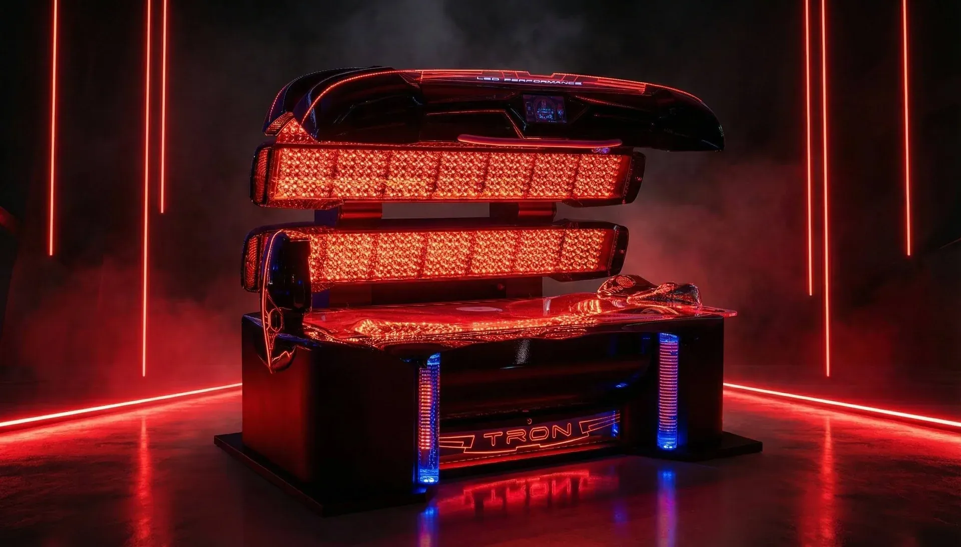 TRON ARES PRO, pozioma platforma do fotobiomodulacji